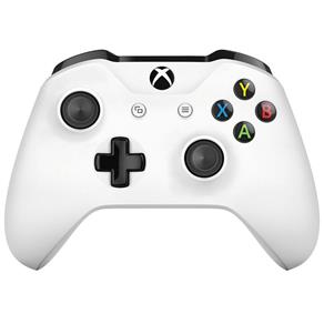 Controle de Xbox One - Wireless - Branco - Microsoft