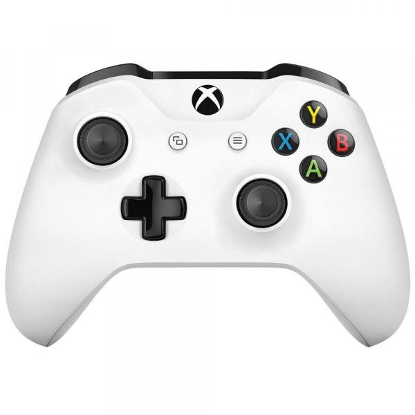 Controle de Xbox One - Wireless - Branco - Microsoft