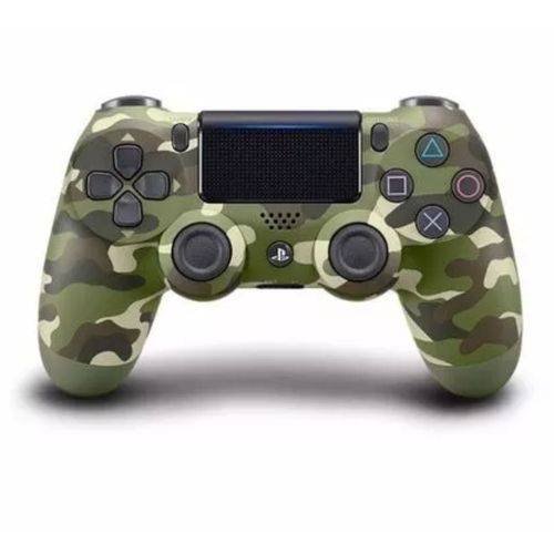 Controle Dualshock 4 Camuflado Verde - Sem - Fio - Ps4 - Sony Playstation 4