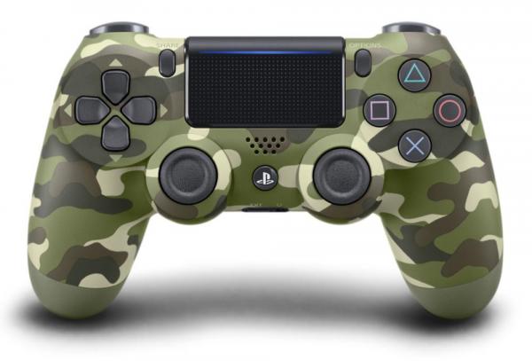 Controle Dualshock Verde Camuflado - PS4 - Playstation - Sony Brasil
