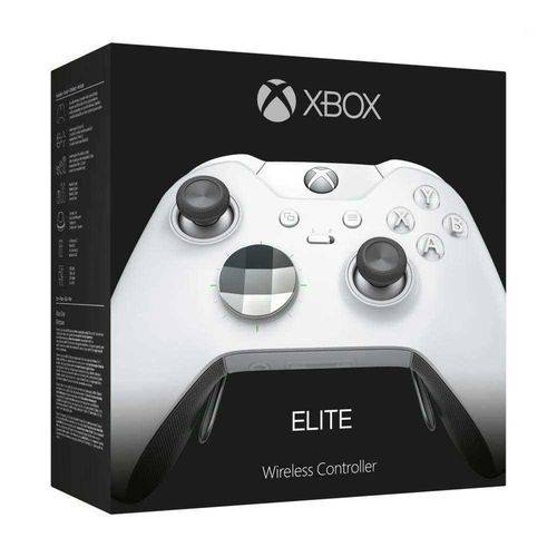 Tudo sobre 'Controle Elite Sem Fio Branco - Xbox One - Microsoft'