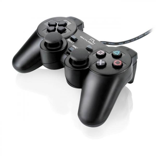 Controle 3 em 1 Multilaser para PS3/PS2/PC - JS071