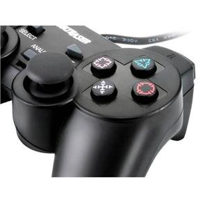 Controle Game Multilaser Dual Shock Preto Xpad Pc/Xbox360
