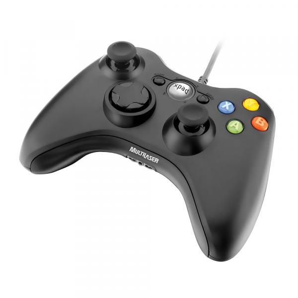 Controle Joystick Multilaser Xpad para Xbox 360 e PC JS063