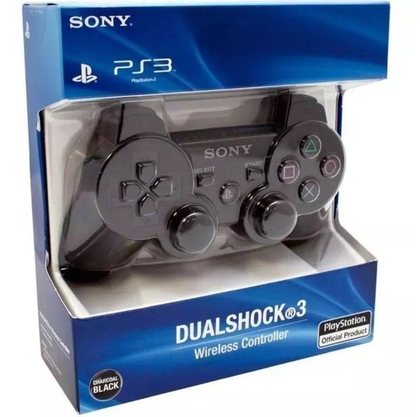 Controle Joystick PS3 S/ Fio Sony