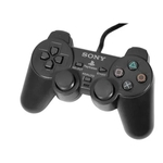 Controle joystick Sony playstation 2 preto Dualshock 2