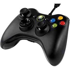 Controle Joystick Usb com Fio Xbox 360 Feir