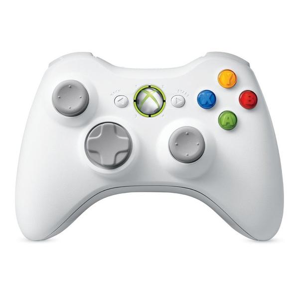 Controle / Microsoft / Xbox 360 / Sem Fio - Branco