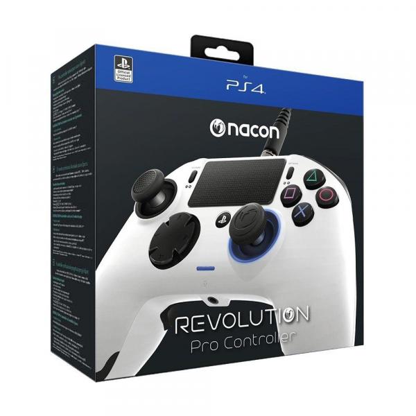 Controle NACON Revolution PRO Branco - PS4 e PC