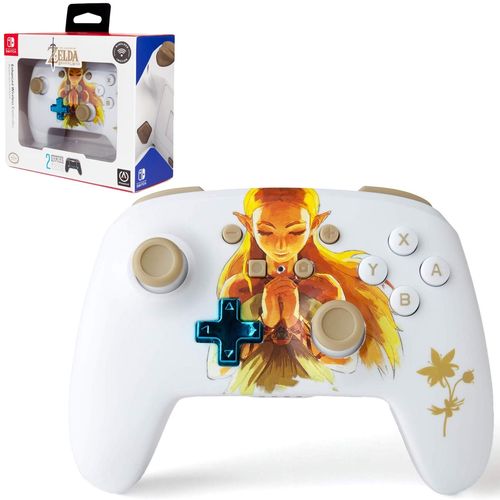 Controle Nintendo Switch Wireless Sem Fio Enhanced Zelda Edition - Powera