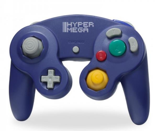 Controle para Gamecube / Wii Roxo - Hyper Mega