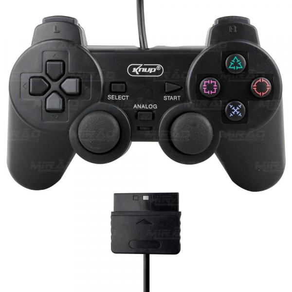 Controle para Playstation 2 com Fio - NS-2121 - Knup