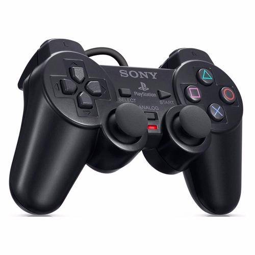 Controle para Playstation 2 Dual Shock Preto Conps