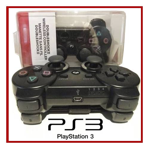 Controle para Playstation 3 Ps3 Sem Fio - Doubleshock Wireless com Vibração - - Chenhao