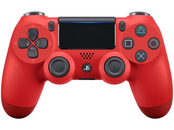 Controle para PS4 Sem Fio Dualshock 4 Sony - Vermelho