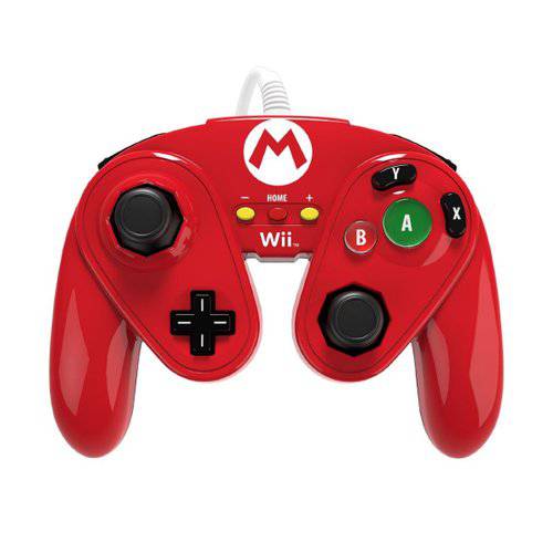 Controle Pdp Wired Fight Pad (Edição Mario) - Wii U / Wii