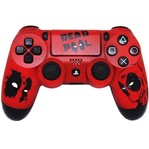 Controle Playstation 4 Dash Pró Deadpool
