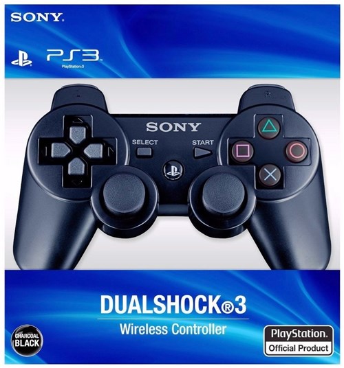 Controle Playstation 3 Preto Dualshock Sony