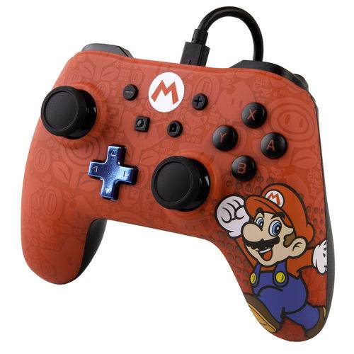 Tudo sobre 'Controle Powera Wired Mario Nintendo Switch'