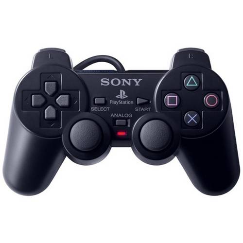 Tudo sobre 'Controle Ps2 Dualshock 2 Preto Original S/Caixa Playstation 2 Sony'