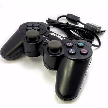 Controle Ps2 Playstation 2 Dualshock com Fio Analógico com Vibração - Ac