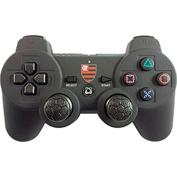 Tudo sobre 'Controle PS3 Sem Fio Bluetooth Flamengo - OXY'