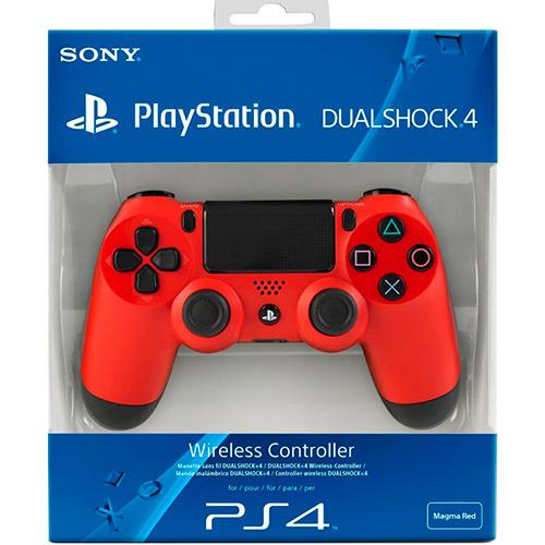 Controle PS4 Sem Fio Dualshok 4 - Vermelho - SONY