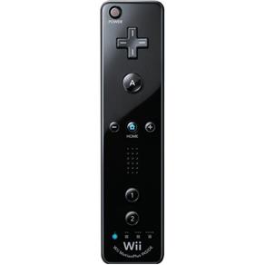 Controle Remote Wii + Motion Plus Preto Nintendo Wii