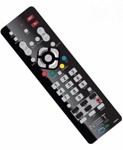 Tudo sobre 'Controle Remoto Aparelho Net Digital HD Tv Max'