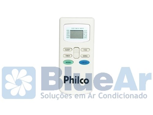 Controle Remoto Ar Condicionado Philco Ph12000Qf