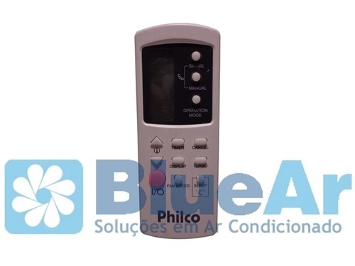 Controle Remoto Ar Condicionado Philco Ph9000Qfm