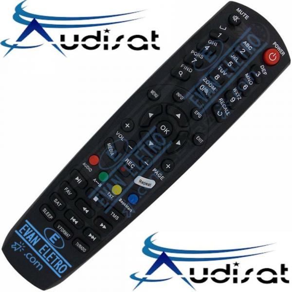 Controle Remoto Audisat A2 Plus