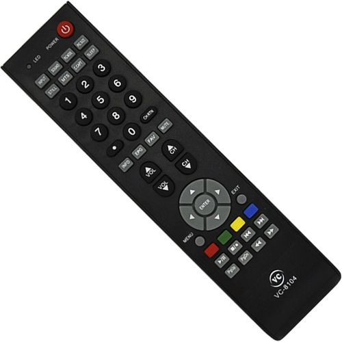 Controle Remoto Compatível Tv Semp Toshiba Lcd Led Vc-8104