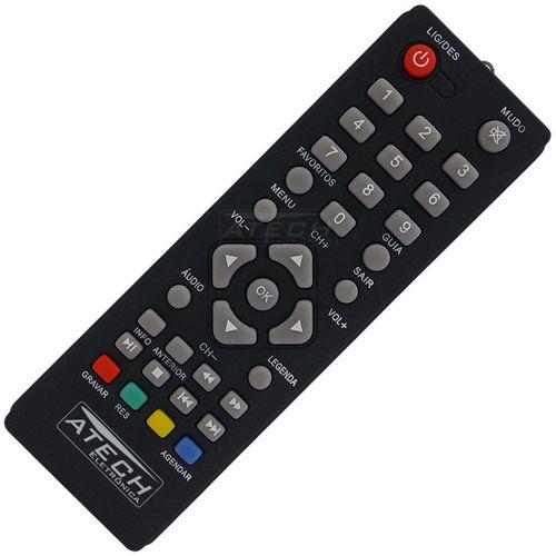 Controle Remoto Conversor Digital Aquário DTV4000