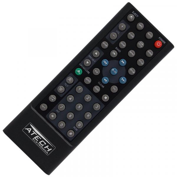 Controle Remoto DVD Automotivo H-Buster HBD-9540AV / HBD-9560AV - Importado