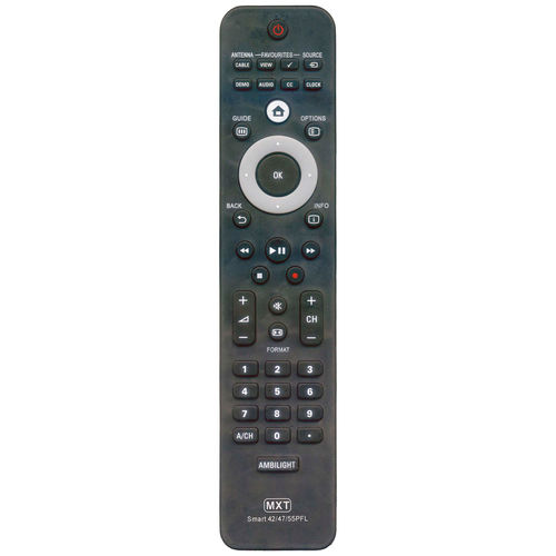 Controle Remoto Mxt 01274 Tv Led Philips Smart 42pfl6007g 55