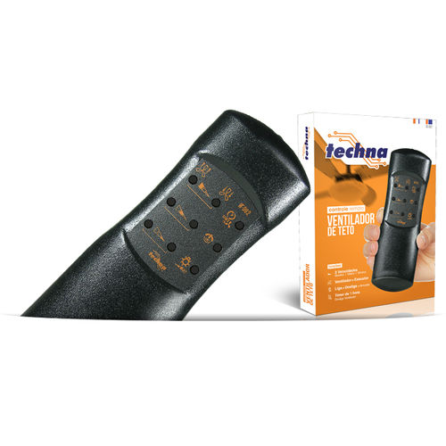 Controle Remoto P/ Ventilador de Teto - Ir-002 - Techna