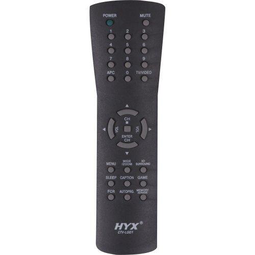 Controle Remoto para TV GOLDSTAR/GRADIENTE/LG/SAMSUNG CTV-LG01 Preto HYX