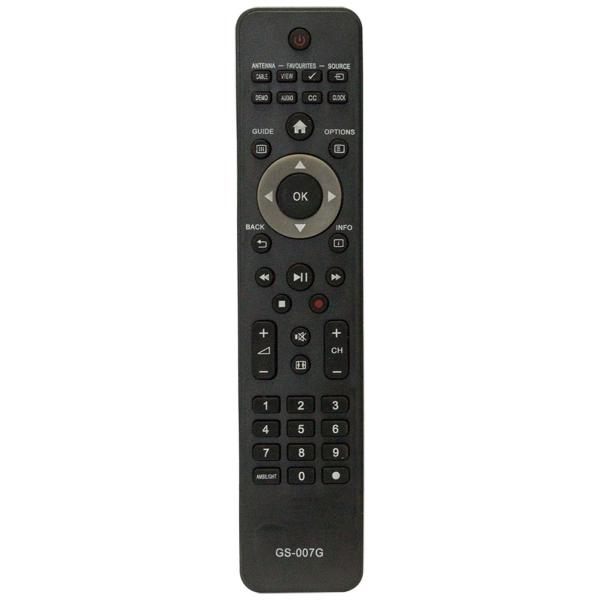 Tudo sobre 'Controle Remoto para Tv Lcd Philips Smart Gs007g Gigasat'