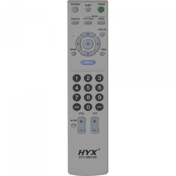 Controle Remoto para TV LCD SONY CTV-SNY02 Cinza + 2Pilhas Sony - Hyx