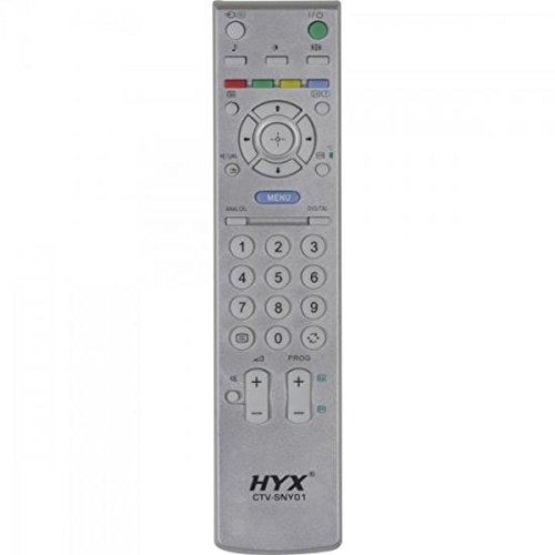 Controle Remoto para TV LCD SONY CTV-SNY01 HYX, Hyx, CTV-SNY01, Cinza