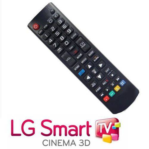Tudo sobre 'Controle Remoto para Tv LG Smart - Tecla Futebol, 3D, Smart - Serve em Todos Modelos'