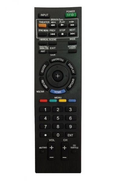 Controle Remoto Tv Lcd Led Sony Bravia Rm-yd047 Kdl40 W-1004 - Vc