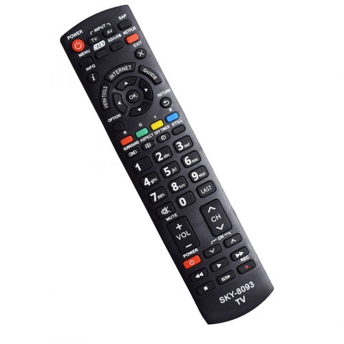 Tudo sobre 'Controle Remoto Tv Lcd Panasonic Viera Smart 3d Netflix Sky-8093'