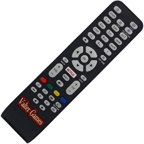Controle Remoto TV LED AOC LE43S5970 com Netflix