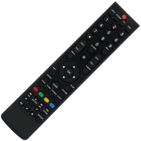 Controle Remoto Tv Led H-Buster Hbtv-32L05hd Hbtv-42L05fd Tecla Guide