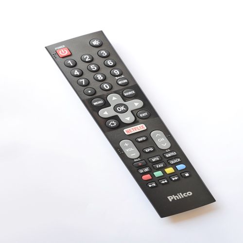 Controle Remoto Tv Philco Smart com Tecla Netflix