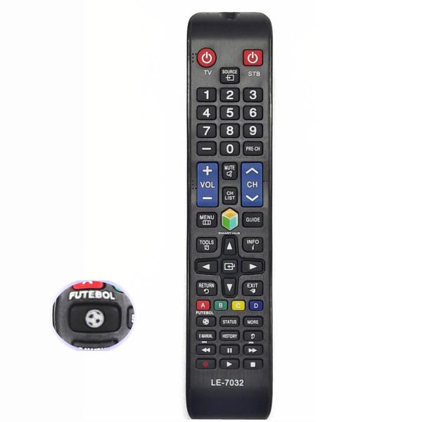 Controle Remoto TV Samsung Smart Futebol LED LE-7032