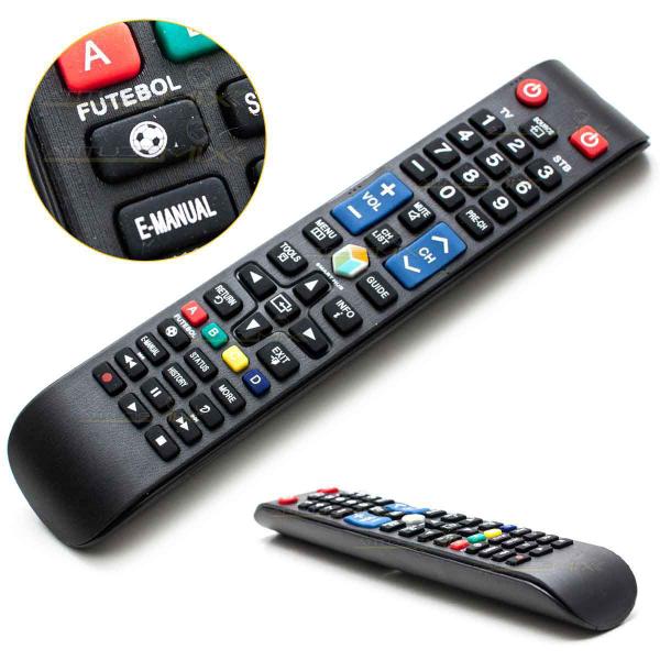 Controle Remoto TV Samsung Smart TV Led Smart 32f5500 Un32f5500 Un32f5500ag Un32f5500agxzd - Mbtech