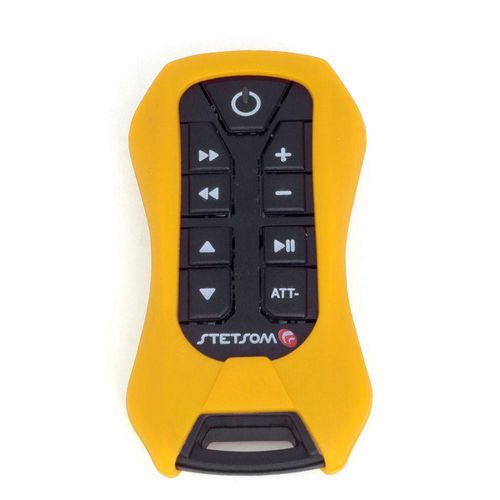 Controle Remoto Universal Longa Distância Stetsom SX2 Light 8 Funções 200 Metros - Amarelo